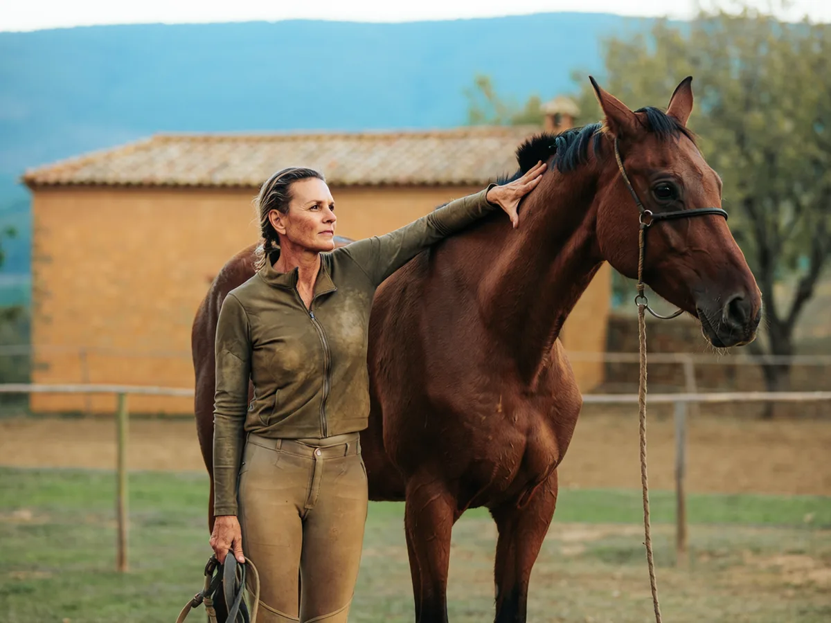 Cours d'équitation à Orliénas, Rhône